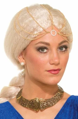 Brand New Game of Thrones Gold Chain Headpiece Costume Accessory - Image 1 of 2