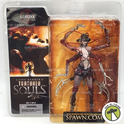 Boneco Szaltax Clive Barker's Tortured Souls 2 The Fallen 2002 McFarlane NRFP - Imagem 1 de 4