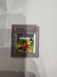 Bart Simpson's Escape From Camp Deadly | Nintendo Game Boy | Tested - Bild 1 von 2