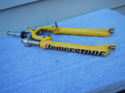 1" Rock Shox Mag Shock Fork 6" Steerer Shocks Bridgestone MB-1 Vintage MTB - Image 1 of 4