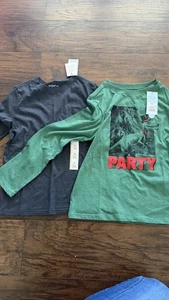 Cat & Jack Jungen Langarmshirt S/6/7 - 2er Pack - Bild 1 von 7