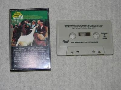 THE BEACH BOYS - PET SOUNDS - CASSETTE TAPE - CAPITOL RECORDS - TESTED - Image 1 of 4
