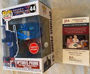 Shia LaBeouf SIGNED Funko Pop #44 Optimus Prime Gamestop Exclusive w/ JSA COA - Picture 1 of 8