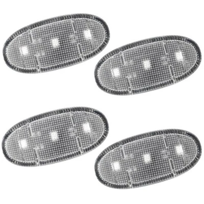 Luces LED dobles marcadoras transparentes/rojas/ámbar 11-25 Ford F350 Recon 264136CL Foto 1 de 4
