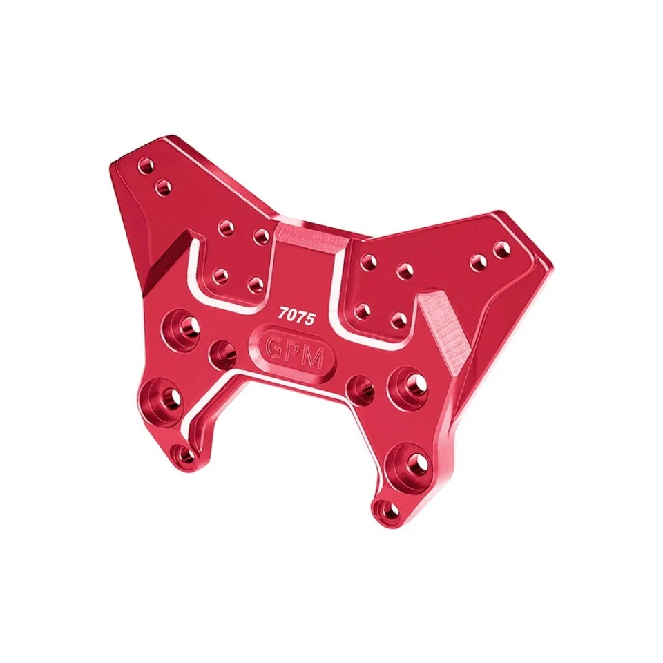 Torre de amortiguador frontal de aleación de aluminio GPM roja para Arrma 1:7 MOJAVE 6S EXB Foto 1 de 1