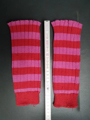 Stulpen - rosa - rot - Einheitsgröße Kinder - Bild 1 von 3