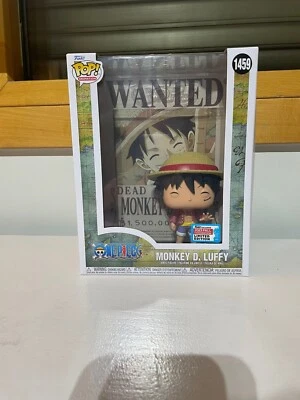 Funko Pop! One Piece Monkey D. Luffy Wanted Poster NYCC/FUNKO EXCLUSIVE - Imagen 1 de 4