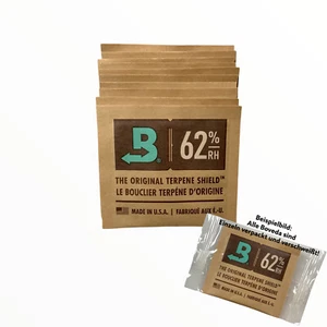Boveda Hydro Pack 10 x 62% RH Feuchtigkeitsregler 8 g "einzeln verschweißt" - Bild 1 von 2