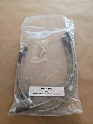 1994-98 2WD, 4WD W/R диск Mitsubishi стали плетеные тормозные магистрали MIT-1300 761 - Изображение 1 из 4