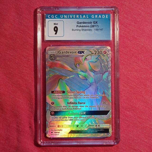 Gardevoir GX FULL ART ULTRA RARE 140/147 SM Burning Shadows Pokemon HOLO NM  2017