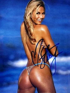 4 Stacy Keibler Autograph 8x10 Photo’s Signed WWE Real Autograph - Picture 1 of 8