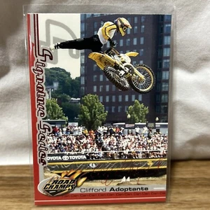 2000 AXS ROAD CHAMPS CLIFFORD ADOPTANTE CARD SIGNATURE SERIES MOTO X - Bild 1 von 2