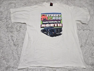 VTG 18th Street Rod Nationals NSRA North XL Shirt 1997 Distress Kalamazoo MI  - Image 1 of 4