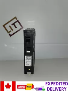 SCHNEIDER ELECTRIC HOMELINE Push On 15Amp AFCI CHOM115PCAFI Single Pole Breaker - Picture 1 of 4