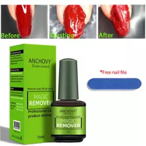 Magic Remover Manicure Nail Gel Polish Soak Cleaner Nail Polish Removal ▲> щх - Picture 1 of 14