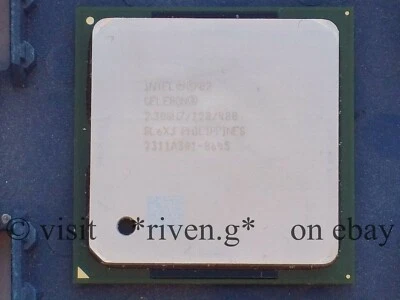 INTEL CELERON 2.30 Ghz SOCKET 478 CPU@FULLY TESTED 400 FSB@SL6XJ STEPPING CODE - Image 1 of 4