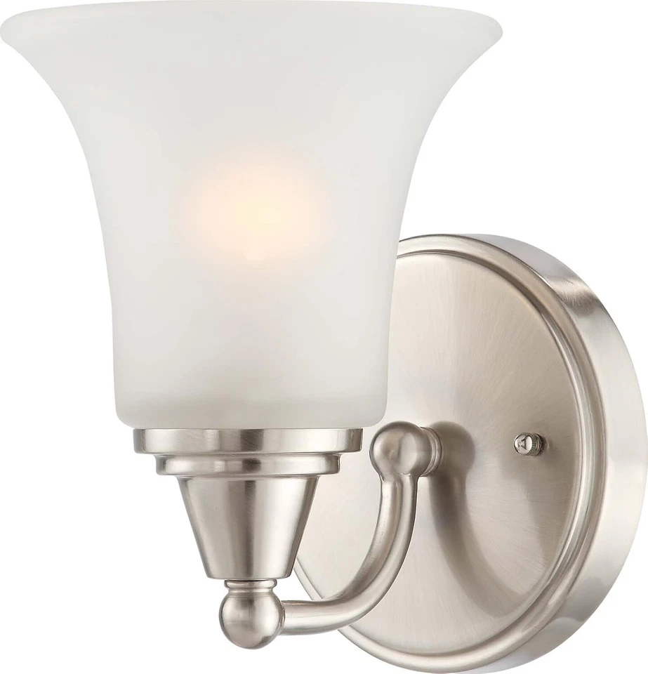 Nuvo Lighting 60/4141 Surrey 1 Light Vanity Fixture With Frosted Glass