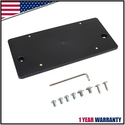 Fits For AUDI A6 S6 2012-2023 Rear License Plate Tag Holder Mount Bracket - Image 1 of 4