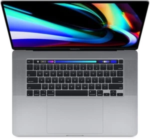 Apple Macbook Pro Mid 2019 Touchbar 16" A2141 I7 2,6 GHz 16 GB 512GB SSD Space Gra - Zdjęcie 1 z 7