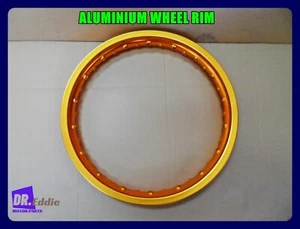 Fit Honda MotoCross Dirty Bike Aluminium Gold Wheel Rim size18x2.15" **bi4823** - Picture 1 of 5