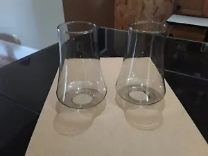 Lamp Shades 2 Pcs Clear Glass Wall Sconce Vintage Lighting Oil Lamp Light Parts - Foto 1 di 5