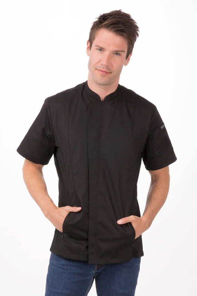 Chef Works Mens Bristol Signature Series Chef Coat (CES02) - Image 1 of 1