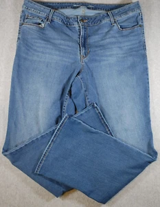 Old Navy Womens Jeans Size 20 Blue Kicker Bootcut Mid Rise Medium Wash 40x31 - Picture 1 of 5