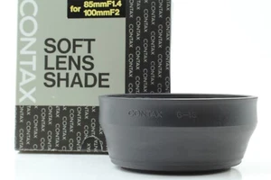 【MINT in Box】 Contax G-13 Soft Lens Hood for 85mm F1.4 , 100mm F2 From Japan 697 - Picture 1 of 8