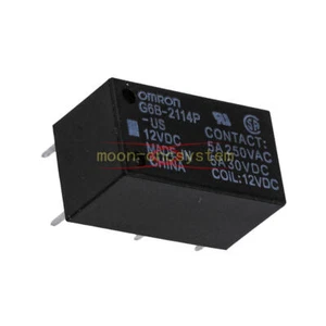 5 pieces New Omron G6B-2114P-US 12VDC Relay - Picture 1 of 1