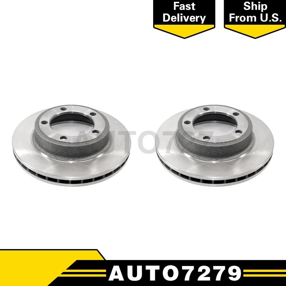 Rotor de freno de disco delantero DuraGo para Freightliner FS65 2002 2003 2004 2005 2006 Foto 1 de 3