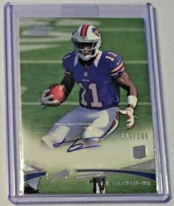 2012 Topps Prime Rookie Autograph T.J. Graham /286 Bills Titans NC State - Picture 1 of 1