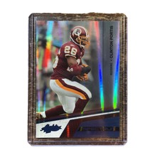 2010 Absolute Memorabilia Spectrum Platinum Clinton Portis /5, card number 99