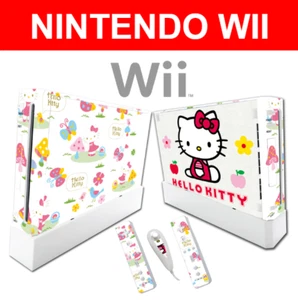 Sticker Skin For WII Console Wrap Vinyl + Controller - Picture 1 of 2