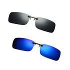 2pcs UV400 Sonnenbrillen Vorhnger Brille Aufsatz Clip On Polarisiert