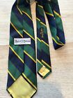 Reis Of New Haven Hall Brown Tie Green Navy Yellow Stripe (SAP.PT.90)