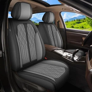 Full Set Car Seat Covers Fit for Ford Fusion 2010-2020 Breathable Faux Leathe... - Picture 1 of 8