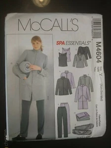 McCall's Pattern spa essentials m4604 y xs-med lana sin cortar separados - Imagen 1 de 2
