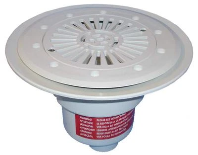 ASTRALPOOL Pool Schwimmbad Bodenablauf Spezial 290mm Superflach ohne Kante für Folie