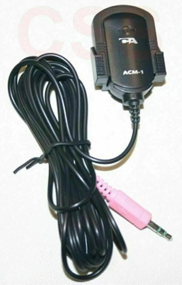 One Cyber Acoustics ACM-1 Black Microphone Wired Clip On for Monitor / Lapel - Image 1 of 1