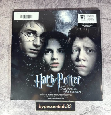 Harry Potter And The Prisoner Of Azkaban (Soundtrack) 2xLP- Ltd. 4000 Clear NEW - Image 1 of 4