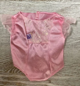 GENUINE CABBAGE PATCH KIDS CPK BABY LACY PINK SILKY BODY SUIT TOP - Picture 1 of 6
