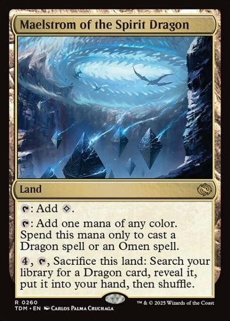 MTG - MAELSTROM OF THE SPIRIT DRAGON - Tarkir Dragonstorm (R) - Image 1 of 1