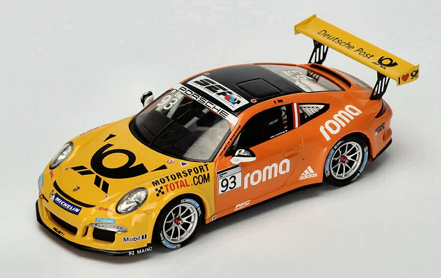 Modellino auto scala 1:43 Spark Model  PORSCHE CARRERA CUP N.93 DEUTSCHLAND C... - Immagine 1 di 1