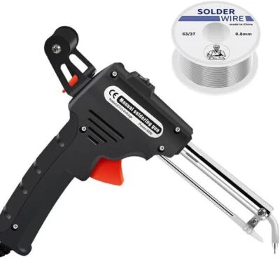 Pistola de soldadura eléctrica automática soldador de hierro manual multifunción de alta precisión Foto 1 de 4