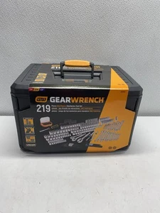 GearWrench 219 Pc. Mechanics Tool Set 1/4", 3/8", 1/2" 80940 - Picture 1 of 9