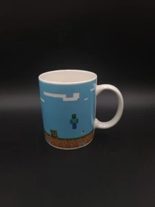 Minecraft Coffee Tea Mug Mojang Synergies Paladone A Zombie And A Chicken #TA2 - Picture 1 of 7
