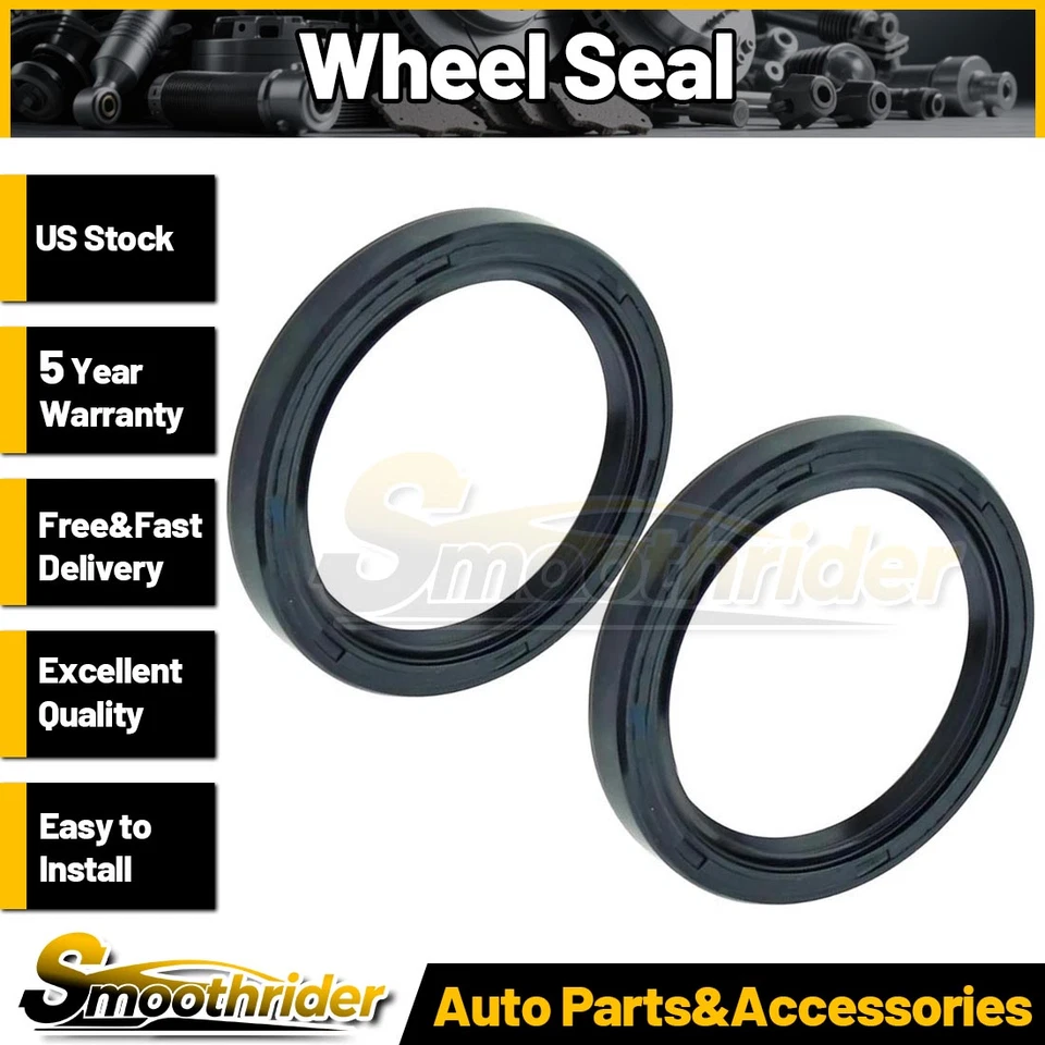 Sello de rueda delantera WJB 2 piezas para BMW 325iX 1988 1989 1990 1991 Foto 1 de 3