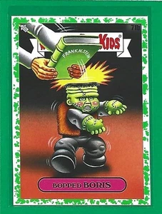 2022 Topps Garbage Pail Kids Book Worms Booger Green Bopped Boris #71b - Picture 1 of 2