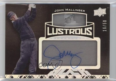 2014 Upper Deck Exquisite Collection UD Black /50 John Mallinger #54 Auto - Image 1 of 2