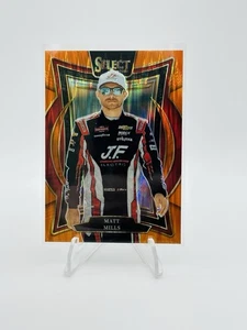 2025 Panini Select NASCAR Racing Matt Mills Orange Flash Prizm #8 - Picture 1 of 2
